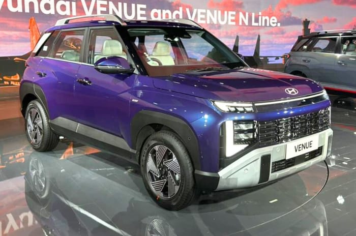 New Hyundai Venue front three quarter