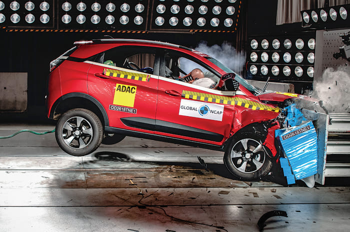 Tata Nexon Global NCAP crash test