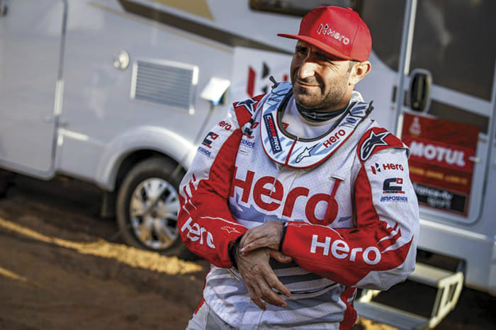 Defending Dakar champion Tobey Price put up a valiant fight  but finished 3rd.