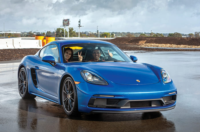 Porsche Cayman GTS track drive experience