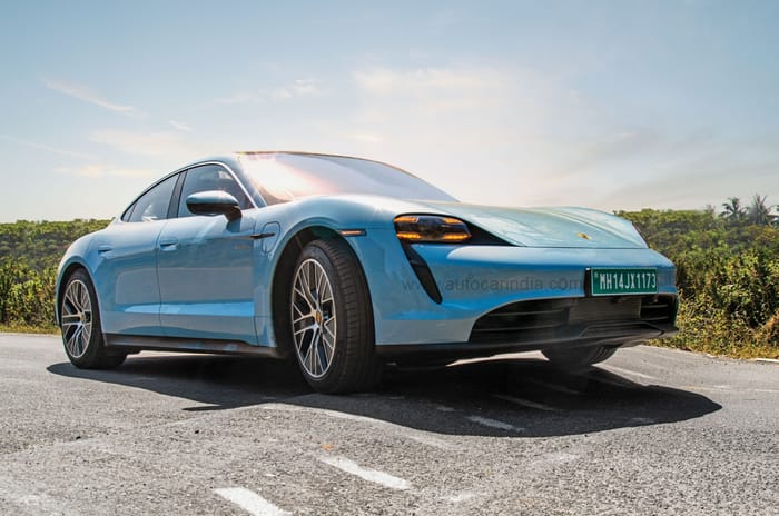 Green light, go: Porsche Taycan vs sailboat 