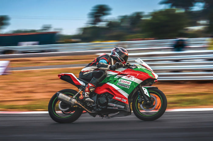 Race-spec Kawasaki Ninja 300 ride experience
