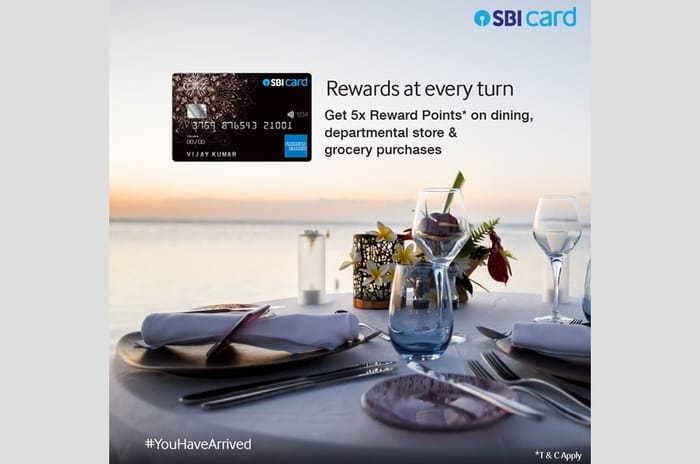 Announce your arrival to the world with the SBI Card ELITE American Express® Card