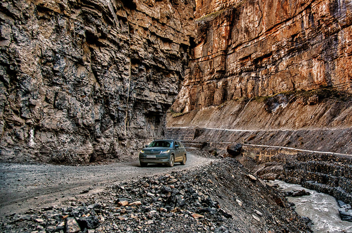 Skoda Kodiaq Himalaya drive