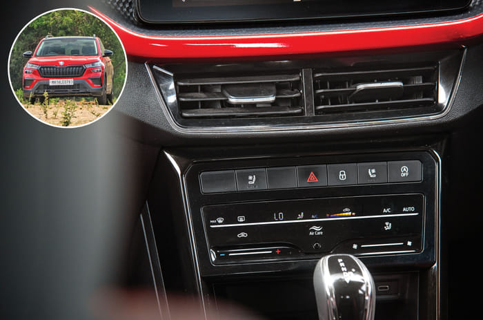 Skoda Kushaq AC test