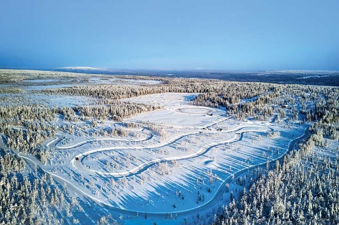 Skoda ice drive