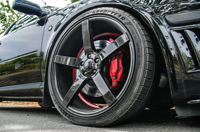 Three generations of modded Skoda vRS driven