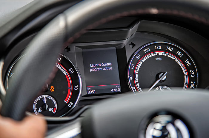 Three generations of modded Skoda vRS driven