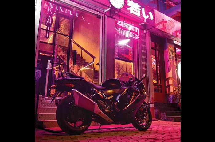 Chronokinesis: Suzuki Hayabusa 