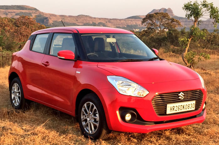 2019 Maruti Suzuki Swift front three quarter static
