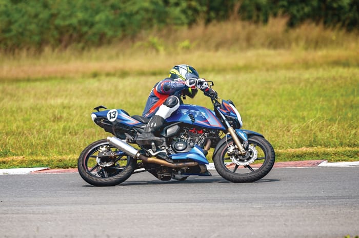 Going for gold: TVS Young Media Racer Programme 5.0 Race 3 feature