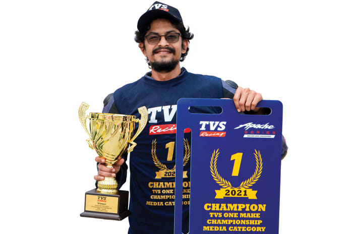 Going for gold: TVS Young Media Racer Programme 5.0 Race 3 feature