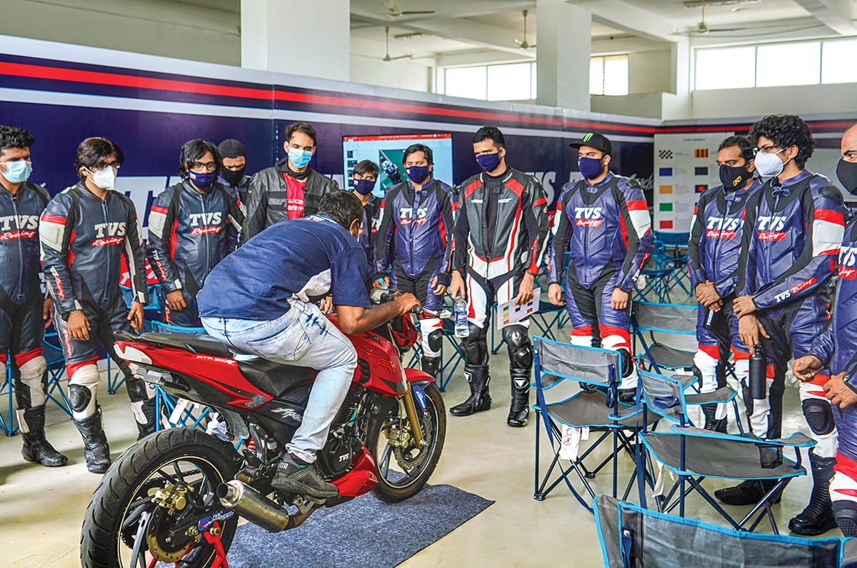 Learning Curves - 2021 TVS Young Media Racer programme qualifier round