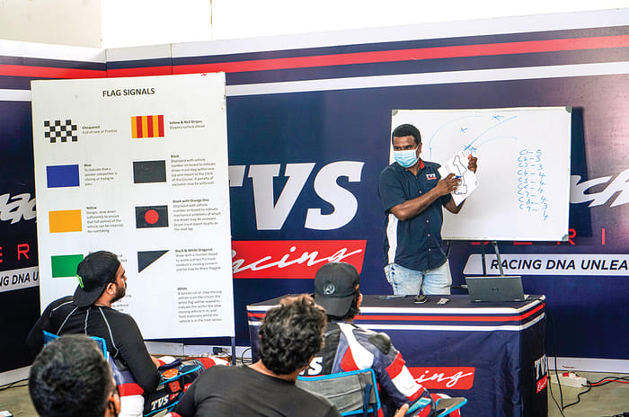 Learning Curves - 2021 TVS Young Media Racer programme qualifier round