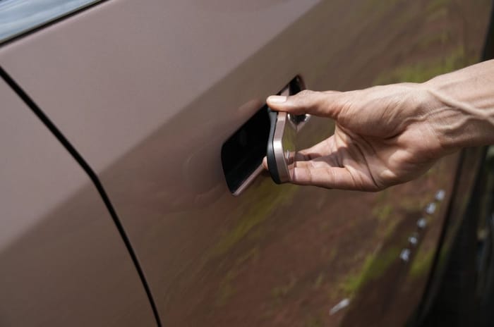 Tata Curvv flush door handles