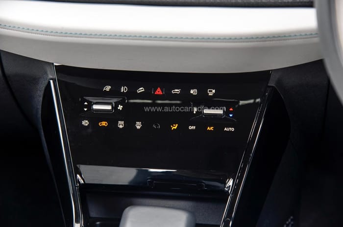 2025 Tata Nexon EV automatic AC switches