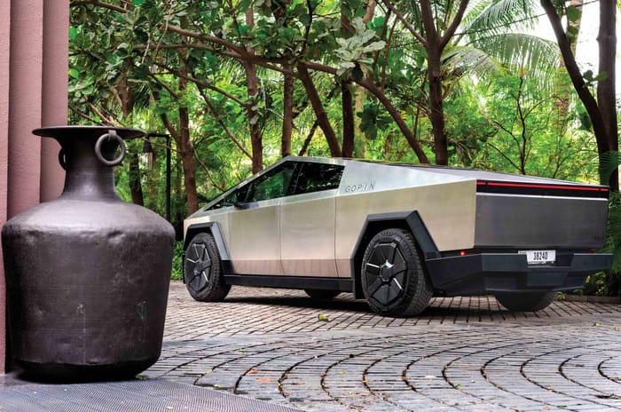Cybertruck: Tesla's tech marvel driven in India 