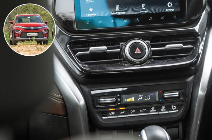 Toyota Hyryder AC test