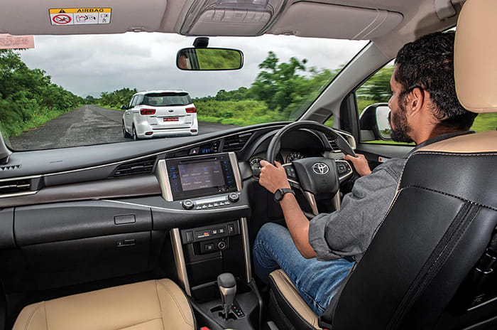 Kia Carnival and Toyota Innova Crysta: The Vanguard