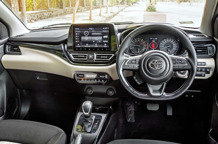 Toyota Glanza interior