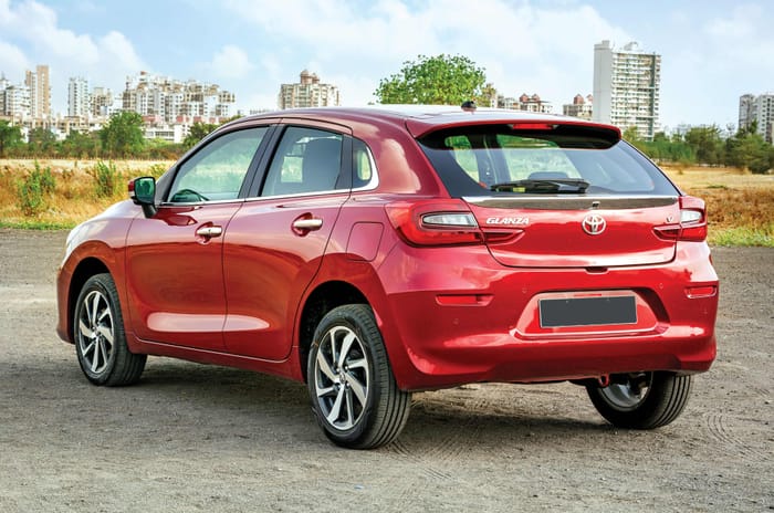 Toyota Glanza rear