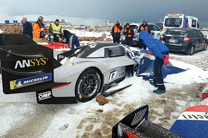 VW IDR Pikes Peak snow