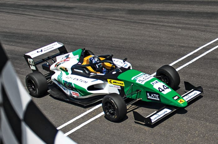 Veer Amar Seth Formula 4 race car driver