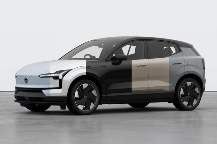 Volvo EX30 colours