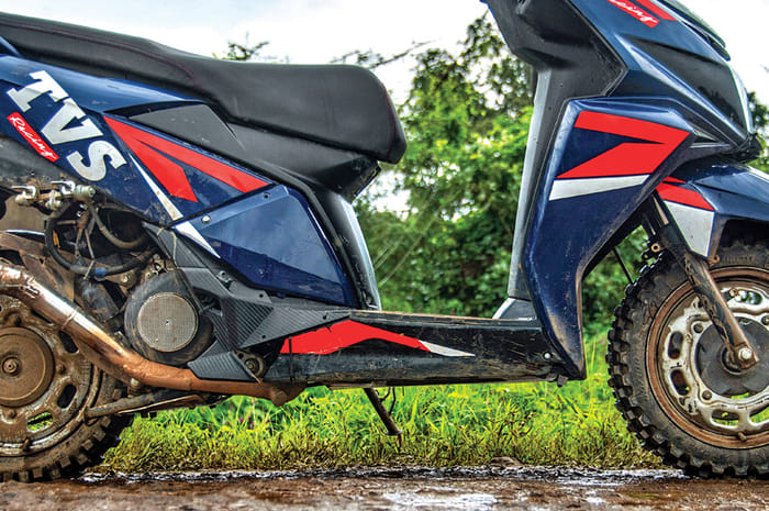 Rally-spec TVS Ntorq SXR ride experience