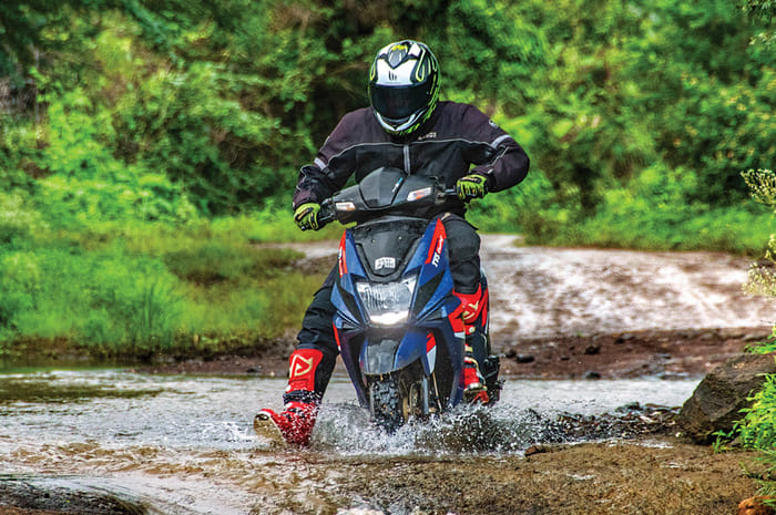 Rally-spec TVS Ntorq SXR ride experience