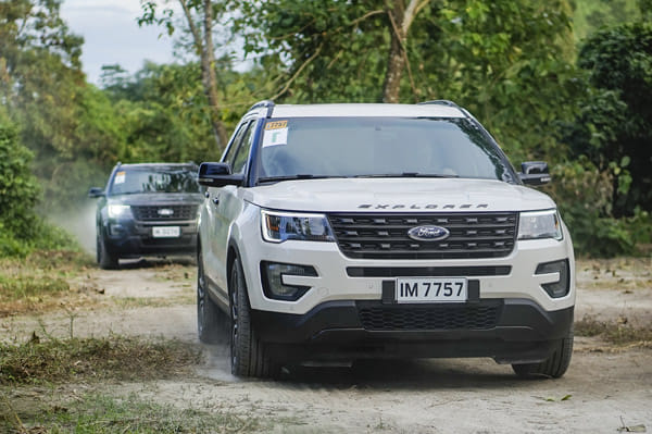 Off-roading in the Philippines with Ford SUVs