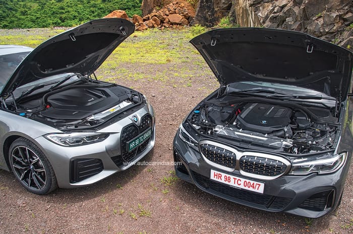 BMW i4 vs M340i comparison: An eye for an i