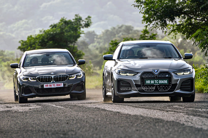 BMW i4 vs M340i comparison: An eye for an i