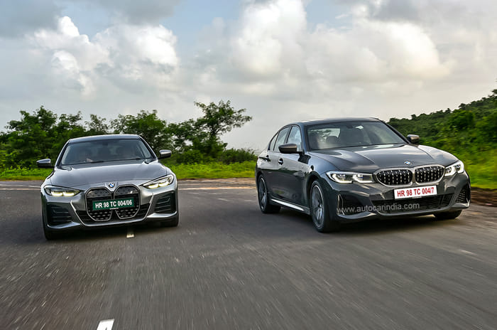 BMW i4 vs M340i comparison: An eye for an i