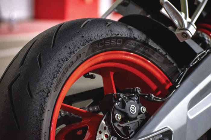 Riding Aprilia's latest superbikes in Dubai