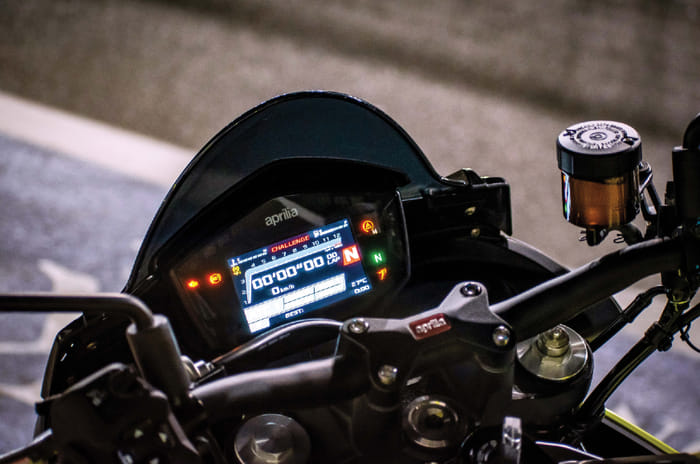 Riding Aprilia's latest superbikes in Dubai