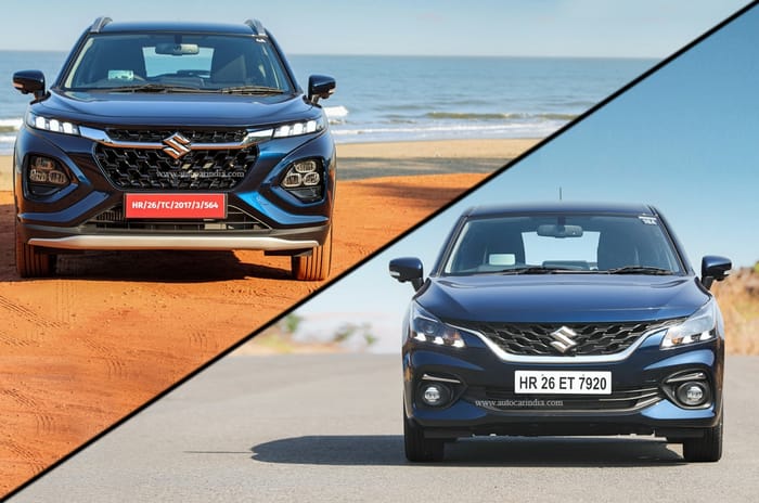 Maruti Suzuki Fronx vs Baleno: what's the difference