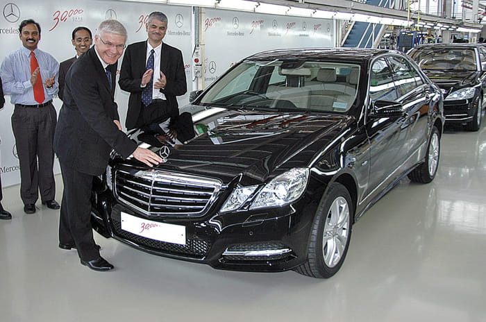 A look back on 25 years of Mercedes in India