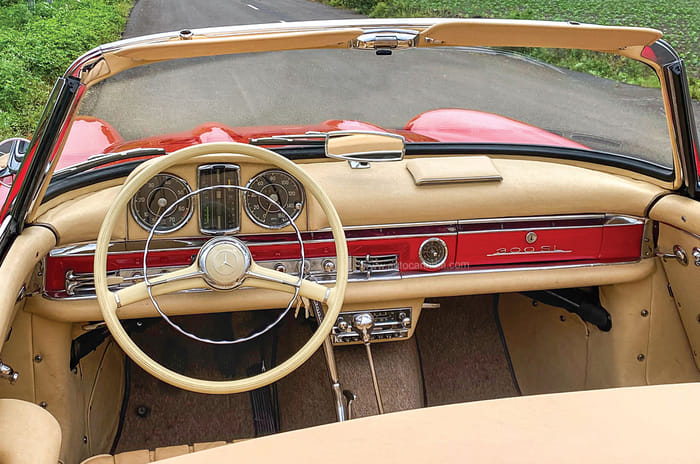 Date with an icon: Mercedes-AMG SL 55 meets Mercedes-Benz 300 SL