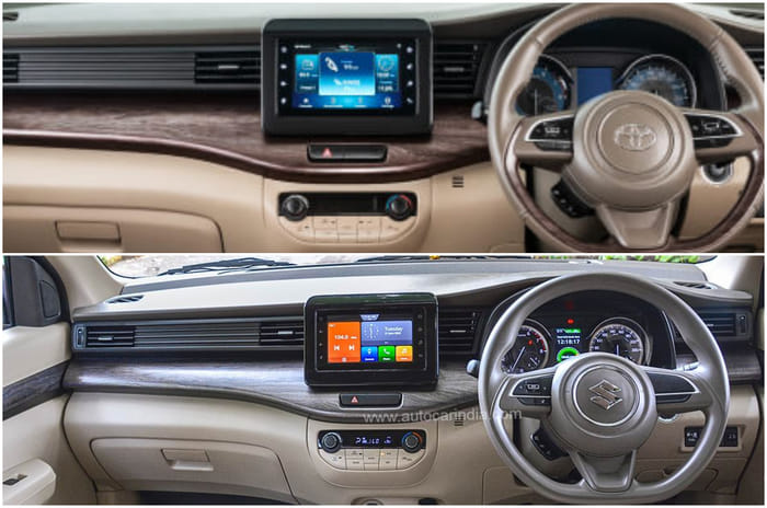 Toyota Rumion vs Maruti Suzuki Ertiga: what’s different?