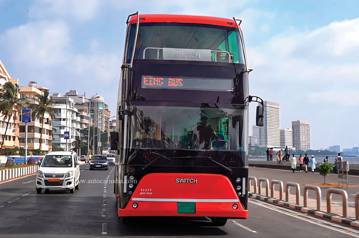 Switch EiV22 driven: Mumbai's new electric double decker bus