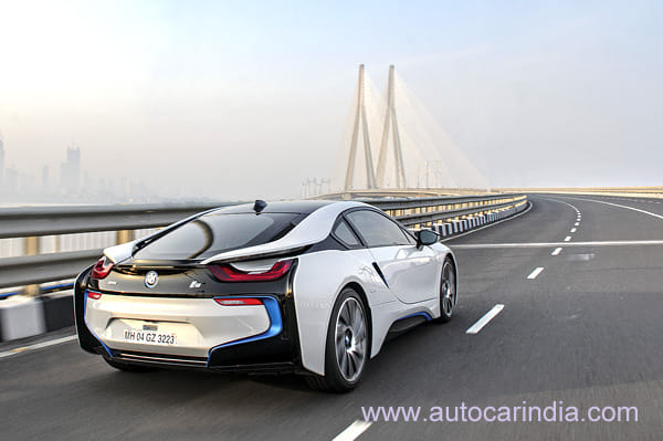 The Little Master and his BMW i8