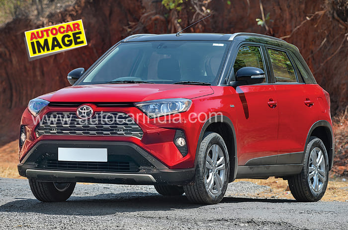 Toyota badged Vitara Brezza ACI render