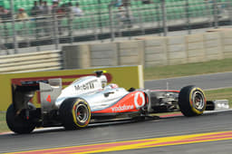 McLaren’s Lewis Hamilton topped the charts in FP1 only to be handed a three-place grid penalty for setting his quickest time under yellow flags.