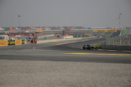 The Buddh International Circuit sports a lot of gradient changes, as visible through turns 4 and 5.