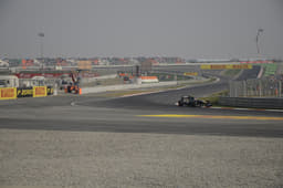 The Buddh International Circuit sports a lot of gradient changes, as visible through turns 4 and 5.