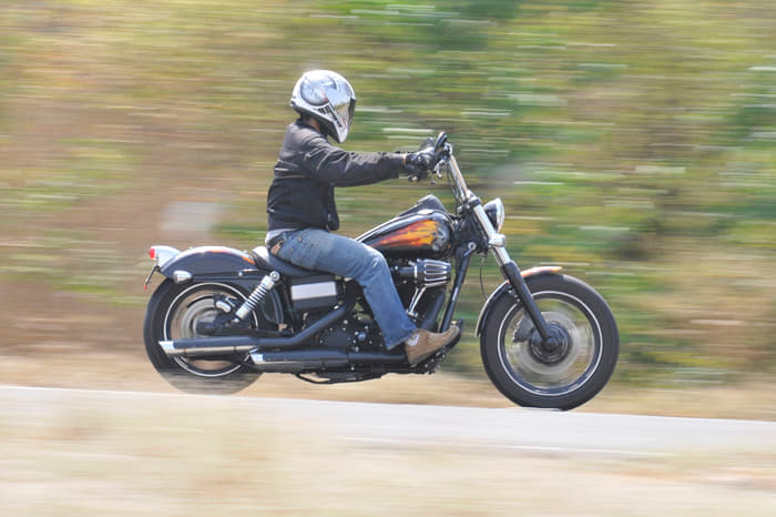Plenty of torque from 1600cc twin. Sixth gear cruising is its forte
