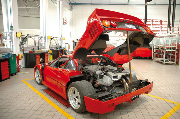 The restoration room.