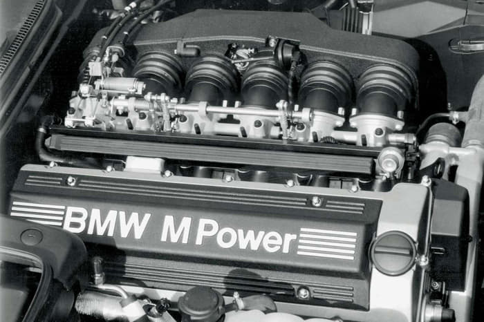 The E34 M5 had a highly-tuned I6 engine called the S38B36. Originally, it had a displacement of 3.6-l and produced 315bhp.