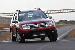 Monocoque-bodied Duster's handling is safe and predictable. 